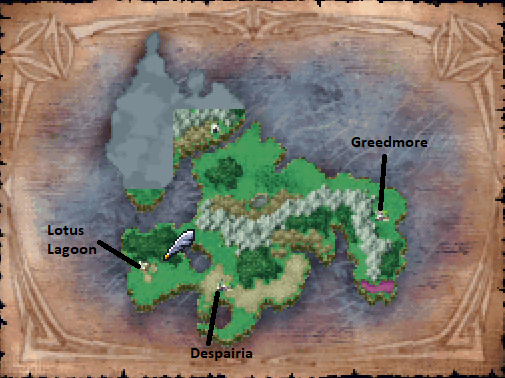 Dread Realm Map Locations